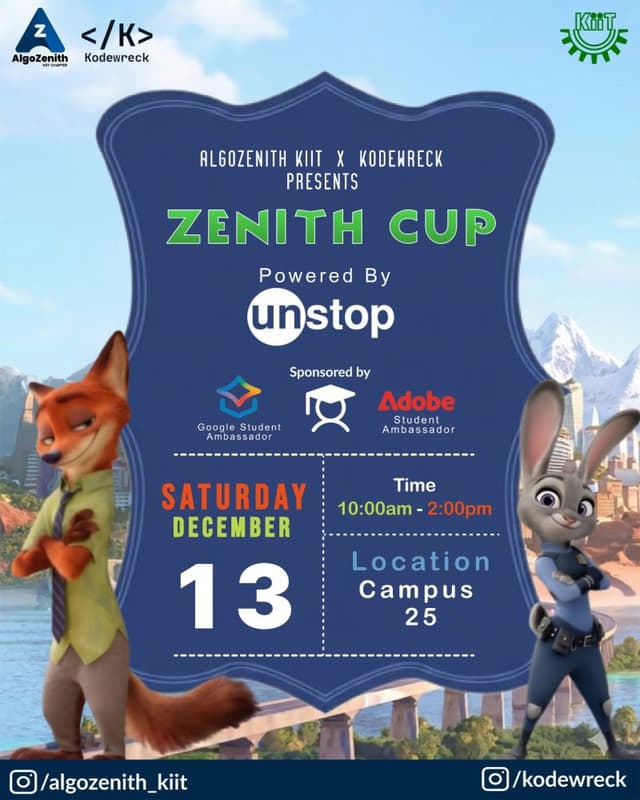 ZENITH CUP